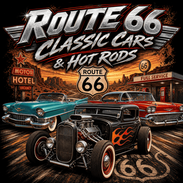 Route 66 Classic Cars & Hot Rods