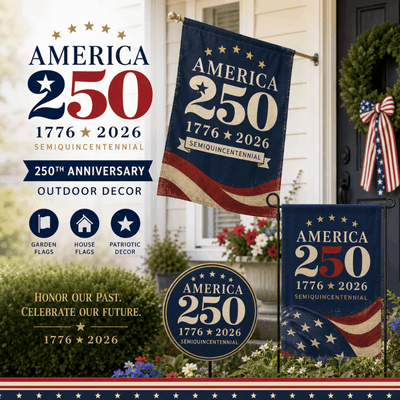 250th Anniversary Outdoor Decor