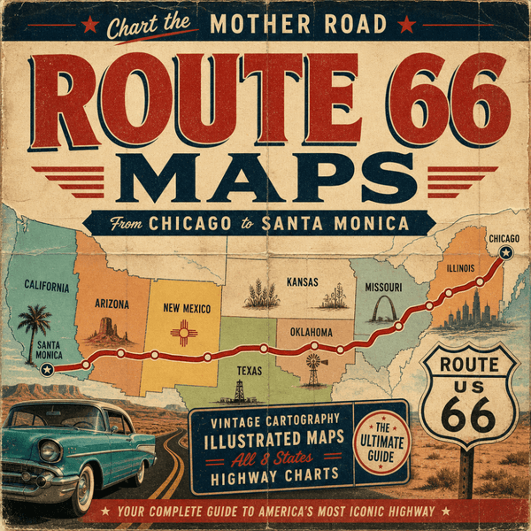 Route 66 Maps