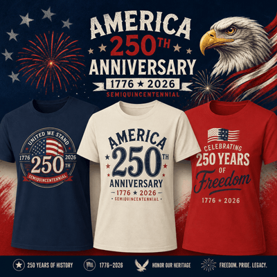 250th Anniversary T-Shirts