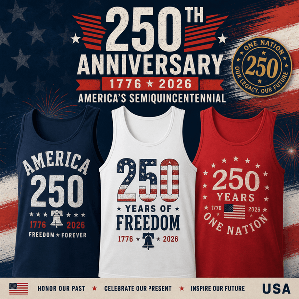 250th Anniversary Tank Tops