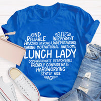 Lunch Lady Kind Amazing T-shirt