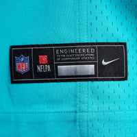 Miami Dolphins Zane Gonzalez Aqua Team Game Jersey
