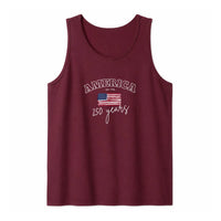 America 250 Years Tank Top | Patriotic 4th of July American Flag 250th Anniversary Design | Soft Breathable Unisex Fit | Gift for Independence Day Celebration