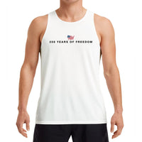 America 250th Anniversary Tank Top | 250 Years of Freedom USA Map Graphic | Soft Breathable Unisex Fit | Patriotic Gift for History Lovers