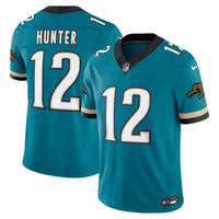 Jacksonville Jaguars Travis Hunter Teal Alternate Prowler Throwback Printed Limited Jersey