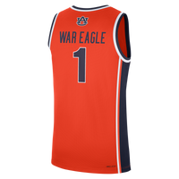 Orange Auburn Tigers #1 Alternate War Eagle Replica Basketball Jersey
