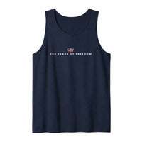 American Flag Tank Top | 250 Years of Freedom Vintage Design | Soft Breathable Unisex Fit | 4th of July Gift for Patriots