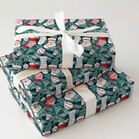 Sports Stocking Holiday Gift Wrap, Baseball Christmas Wrapping Paper, Baseball Ornament Wrapping Paper, Sports Fan Xmas Wrapping Paper Roll