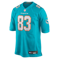 Miami Dolphins Caleb Murphy Aqua Team Game Jersey