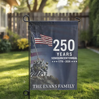Patriotic Garden Flag | 250 Years Semiquincentennial 1776-2026 Americana Design | Double-Sided Weather-Resistant Polyester | Gift for Patriots and History Lovers
