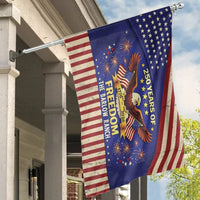 250 Years of Freedom House Flag | Patriotic Eagle 1776-2026 Commemorative Design | Double-Sided Weather-Resistant Polyester | Gift for American History Enthusiasts