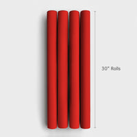 Solid Scarlet Gift Wrap, Bright Red Wrapping Paper, Minimalist Christmas Wrapping Paper, Birthday Gift Wrap Roll, Holiday Wrapping Paper