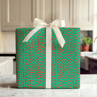 Green Confetti Gift Wrap, Red Polka Dot Christmas Wrapping Paper, Festive Berry Holiday Wrapping Paper, Retro Dot Gift Wrap, Gift Wrap Roll