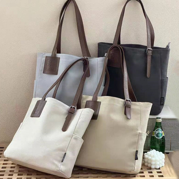 Thickened Single-Shoulder Tote Canvas Bag