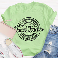Dance Teacher Definition Teacher T-Shirt