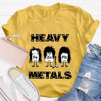 Funny Science Heavy Metals Teacher T-Shirt