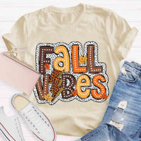 Autumn Design Fall Vibes Shirt