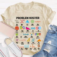 Problem Solver Math Teacher T-shirt