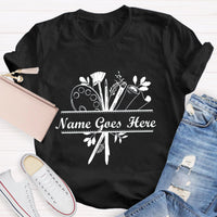Personalized Art Teacher Name Goes Here T-Shirt