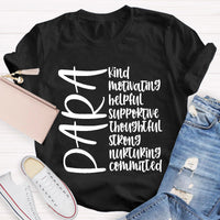 Para Teacher Helpful Kind Motivating T-Shirt