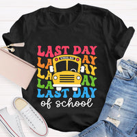 School Bus Driver Last Day Of School T-Shirt