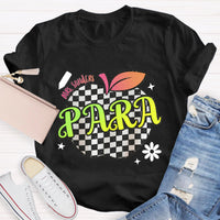 Personalized Para Teachers Name Apple Teacher T-Shirt
