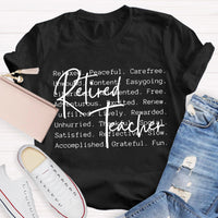 Retired Teacher Relaxed Teacher T-Shirt