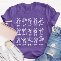 Graph Algebra Dance Figures Math Teacher T-Shirt