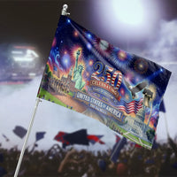 USA 250th Anniversary House Flag | Celebrating 250 Years of Freedom1776-2026 Patriotic Art | Weather-Resistant DoubleSided Premium Polyester | Gift for Patriotic American History Fans