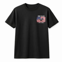 250 Years America T-Shirt | 1776-2026 Eagle & Flag Graphic Design | Soft 100% Cotton Tee | Patriotic Gift for History Lovers