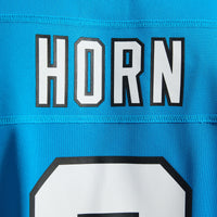 Carolina Panthers Jaycee Horn Blue Alternate Game Jersey