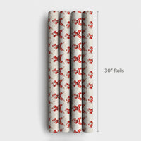 Martial Arts Holiday Gift Wrap, Karate Santa Christmas Wrapping Paper, Humorous Secret Santa Wrapping Paper, Novelty Christmas Gift Wrap Roll