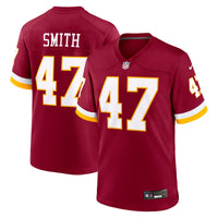 Washington Commanders Terell Smith Burgundy Team Game Jersey