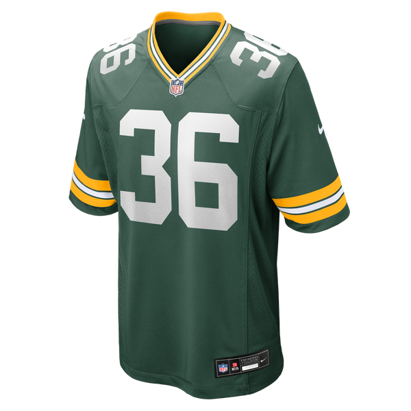 Green Bay Packers Kamal Hadden Nike Green Team Game Jersey