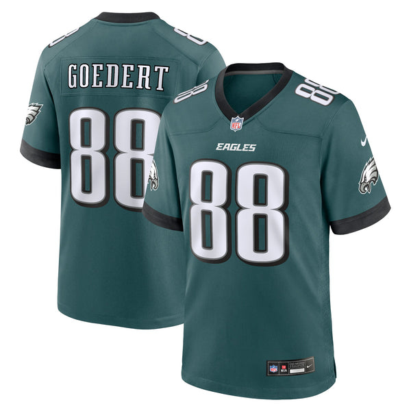 Philadelphia Eagles Dallas Goedert Nike Midnight Green Team Game Jersey
