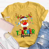 Christmas Teacher Squad T-shirt