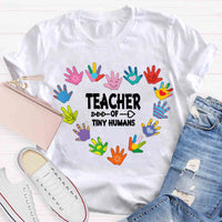 Teacher of Tiny Humans Kindergarten Preschool T-shirt