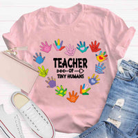 Teacher of Tiny Humans Kindergarten Preschool T-shirt
