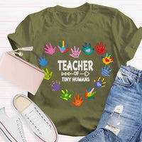 Teacher of Tiny Humans Kindergarten Preschool T-shirt