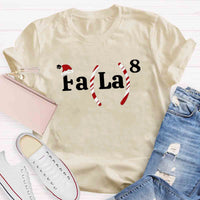 Fala Fun Numbers Christmas Teacher T-Shirt