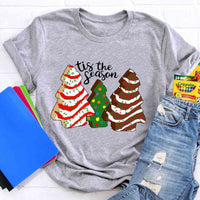 Tis the Season Christmas Tree Cakes T-shirt