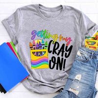 Getting Cray On Art T-shirt