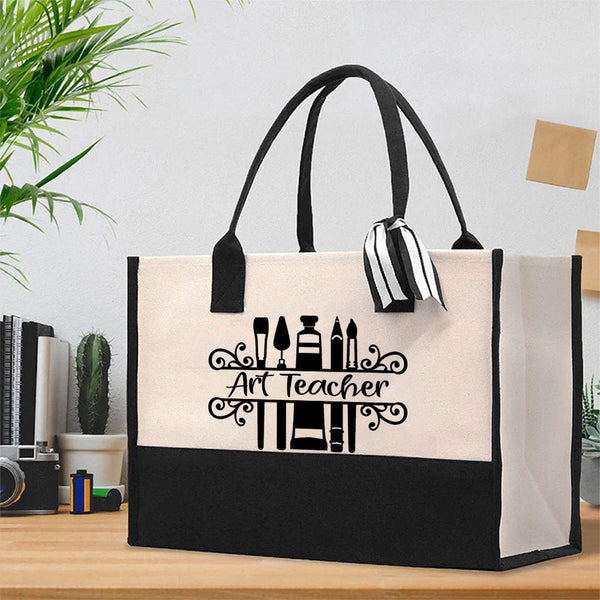 Art Teachers Cotton Tote Bag