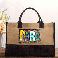 Para Floral Cotton Tote Bag