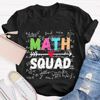 Math Squad Trigonometric Functions Teacher T-shirt