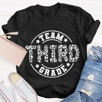 Personalized Grade Third Grade Team Teacher T-shirt