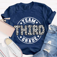 Personalized Grade Third Grade Team Teacher T-shirt