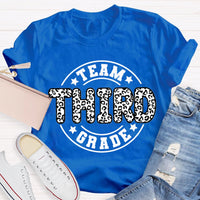 Personalized Grade Third Grade Team Teacher T-shirt