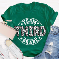 Personalized Grade Third Grade Team Teacher T-shirt